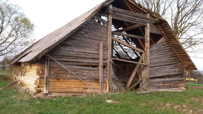 Išlikęs pesticidų sandėlys