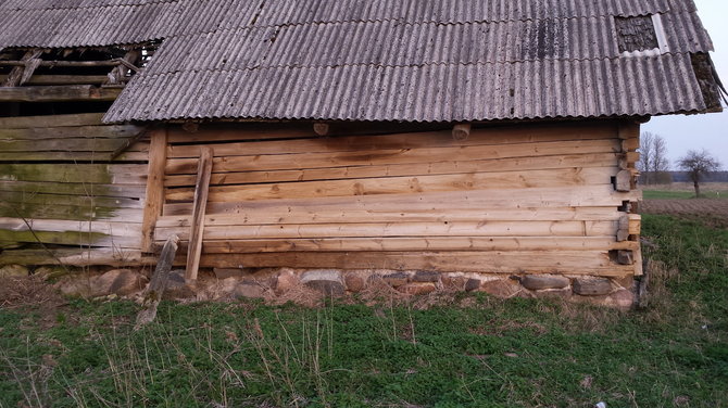 Išlikęs pesticidų sandėlys