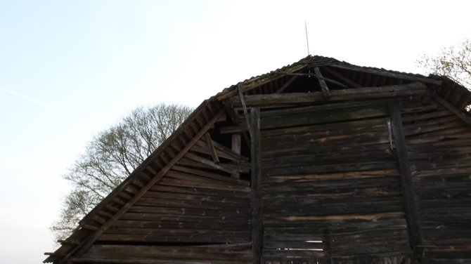 Išlikęs pesticidų sandėlys