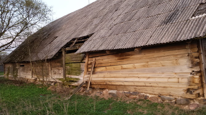 Išlikęs pesticidų sandėlys