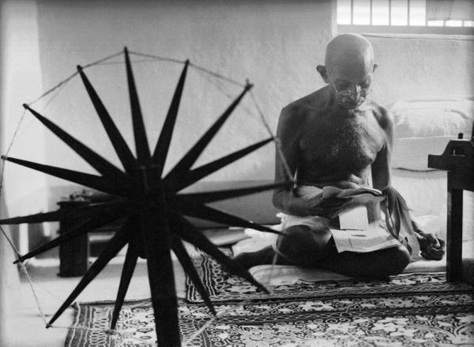 Margaret Bourke-White nuotr./Mohandas Ghandi