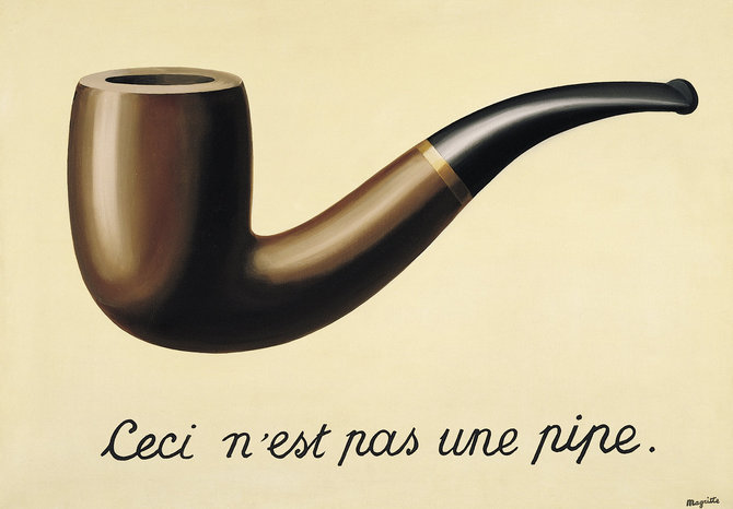 Réne Magritte „Vaizdų klasta“