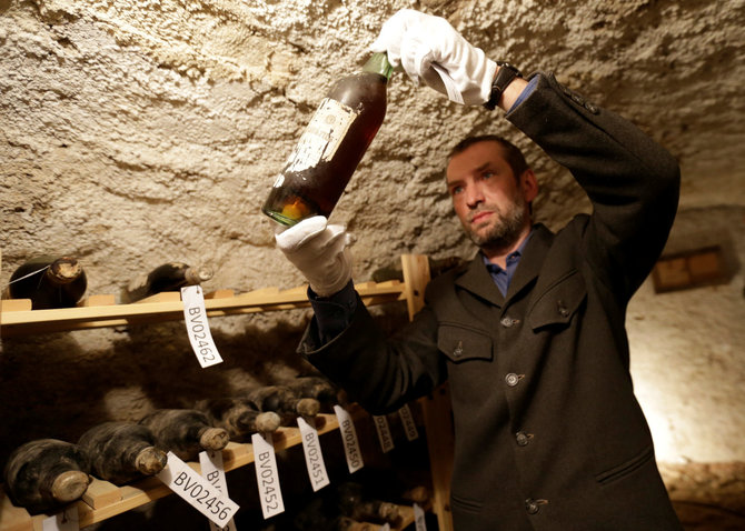 „Reuters“/„Scanpix“ nuotr./Rasta vyno kolekcija