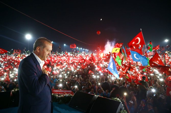 „Scanpix“/AP nuotr./Recepas Tayyipas Erdoganas