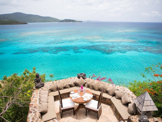 „Necker Island“ nuotr./Richardo Bransono vila