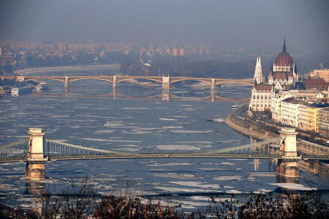 „Scanpix“/AP nuotr./Smogas Budapešte