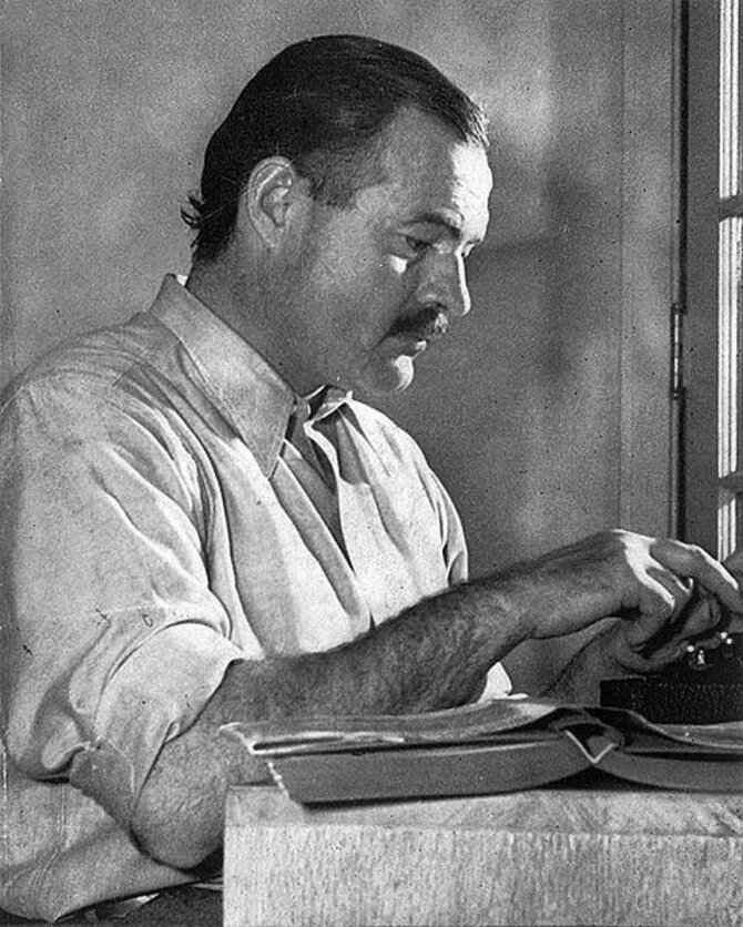 „Wikimedia Commons“ nuotr./Ernestas Hemingway'us 1939 m.