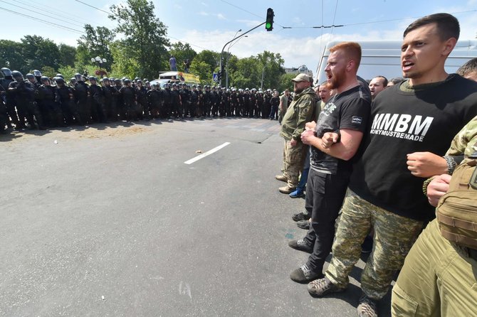 AFP/„Scanpix“ nuotr./Gėjų paradas Kijeve