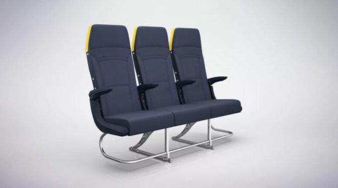 „Ryanair“ nuotr./Naujos „Ryanair“ kėdės