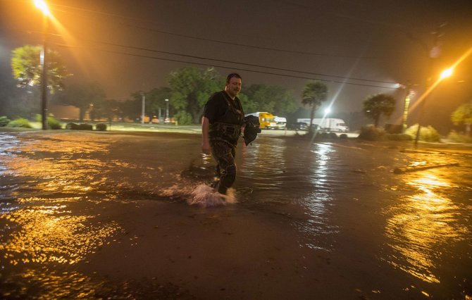 AFP/„Scanpix“ nuotr./Uraganas Nate