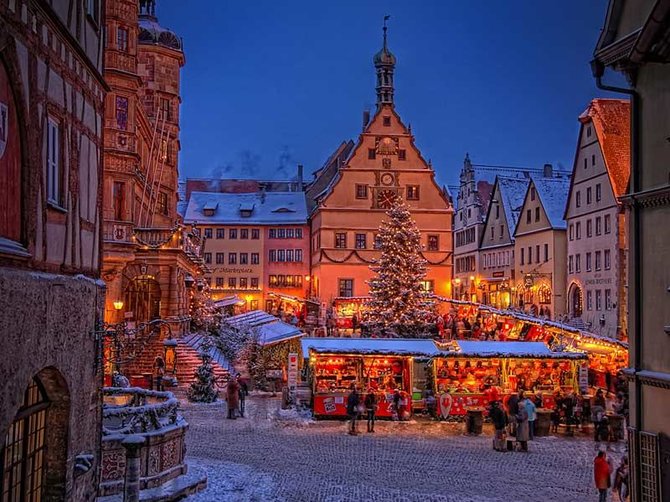 „Bavaria tourism“ nuotr./Kalėdos Tauberio Rotenburge