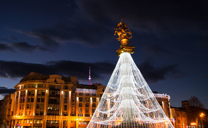 123rf.com nuotr./Kalėdos Tbilisyje