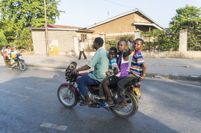 Asm.archyvo nuotr./Motociklas, Kenija