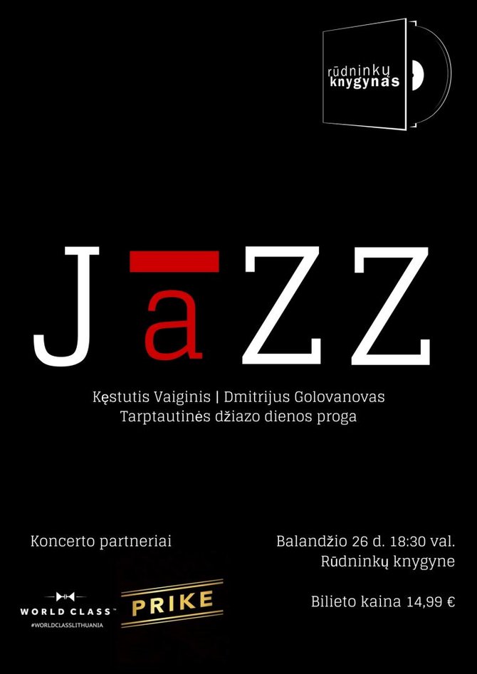 Plakatas Jazz Rudninkai