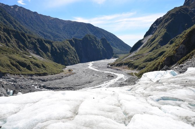 „Travel Planet“ nuotr./Naujoji Zelandija, Fokso ledynas