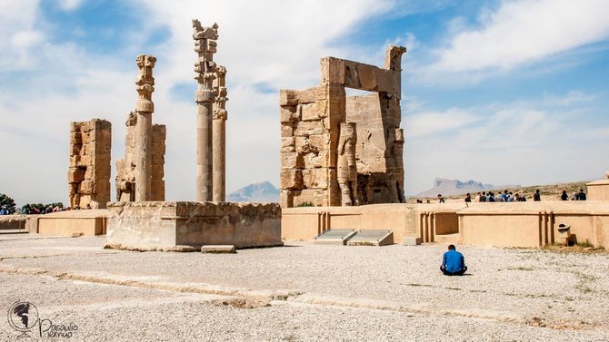 Tomo Baranausko/Pasaulio piemuo nuotr./Persepolio griuvėsiai, dėl savo svarbos turintys UNESCO Pasaulio paveldo objekto statusą