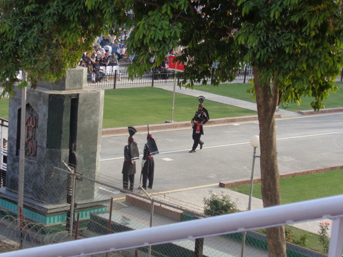 G.Lebednykaitės nuotr./Amritsaras, pasienio ceremonija