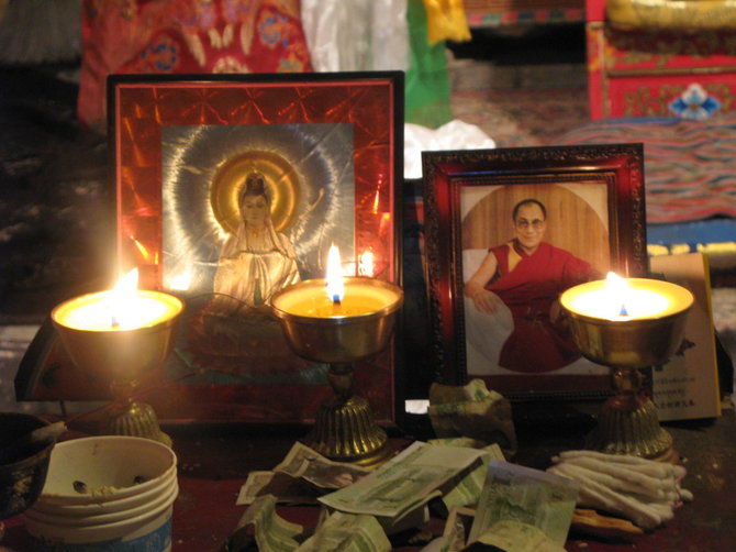 Raimondo Dikčiaus nuotr./Dalai Lama XIV - Tibeto dvasinis vadovas, Gelug sektos galva