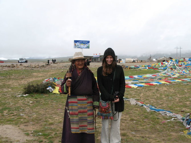 Raimondo Dikčiaus nuotr./Straipsnio autorė Tibete