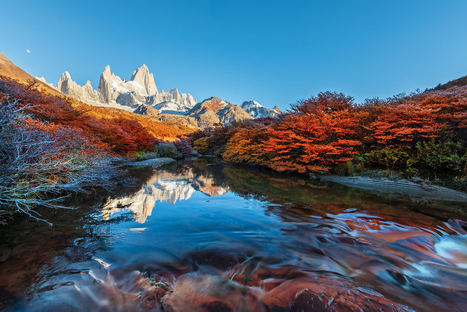 Shutterstock.com nuotr./7. Ficrojaus kalnas, Patagonija, Argentina