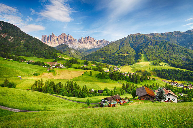 Shutterstock.com nuotr./8. Dolomitinės Alpės, Italija