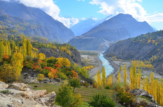 Shutterstock.com nuotr./10. Hunzos slėnis, Pakistanas