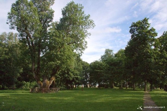 „Pamatyk Lietuvoje“ nuotr./Platelių dvaro sodyba su parku