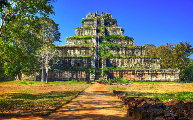 Shutterstock.com nuotr./Kambodžos šventyklos