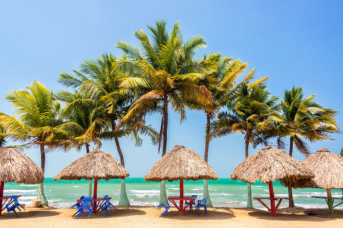 Shutterstock.com nuotr./Auksiniai Kolumbijos paplūdimiai