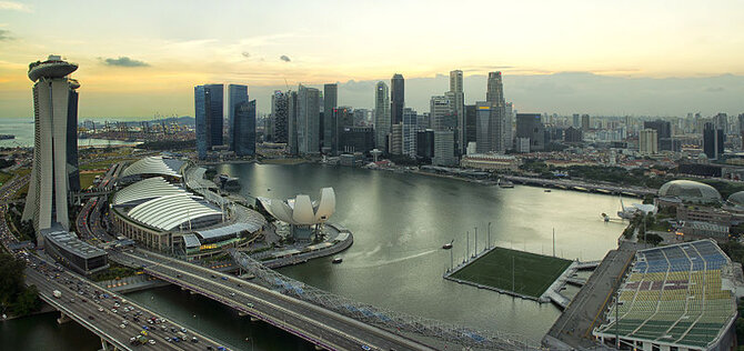 „Wikipedia“ nuotr./„Marina Bay Floating Stadium“