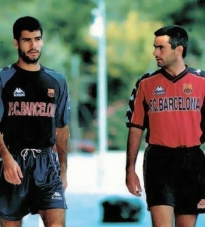 Jose Mourinho ir Josepas Guardiola