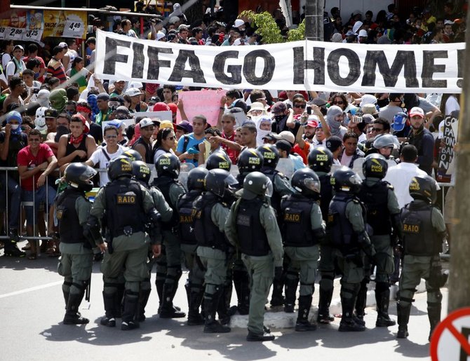 Protestai Brazilijoje