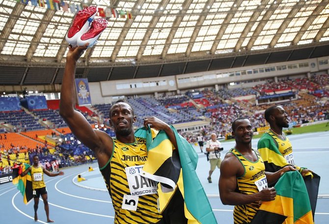 „Reuters“/„Scanpix“ nuotr./Jamaikos sprinteriai