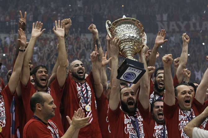 „Reuters“/„Scanpix“ nuotr./„Olympiakos“ triumfavo Graikijos čempionate