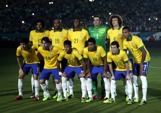 Brazilija – čempionato šeimininkė ir tituluočiausia rinktinė