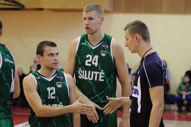 Aukščiausias ir žemiausias NKL krepšininkai, Nerijus Anglickis ir Julius Ščipokas