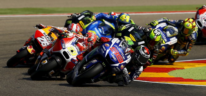 „Reuters“/„Scanpix“ nuotr./„Moto GP“ etapas Aragone