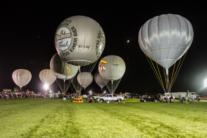 Dujinių oro balionų varžybos
