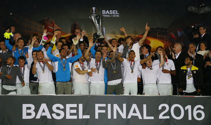 „Reuters“/„Scanpix“ nuotr./„Sevilla“ triumfas Europos lygos finale