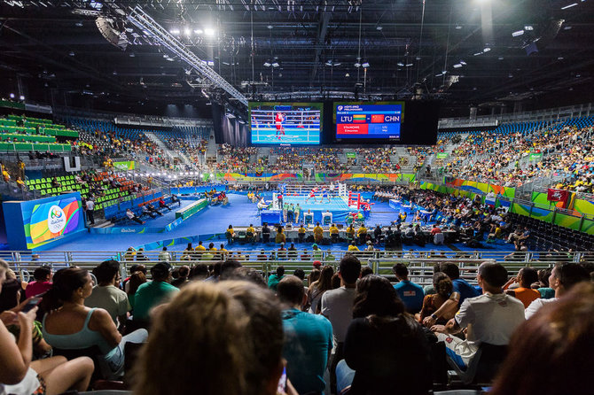 Vytauto Dranginio nuotr./Olimpinė bokso arena