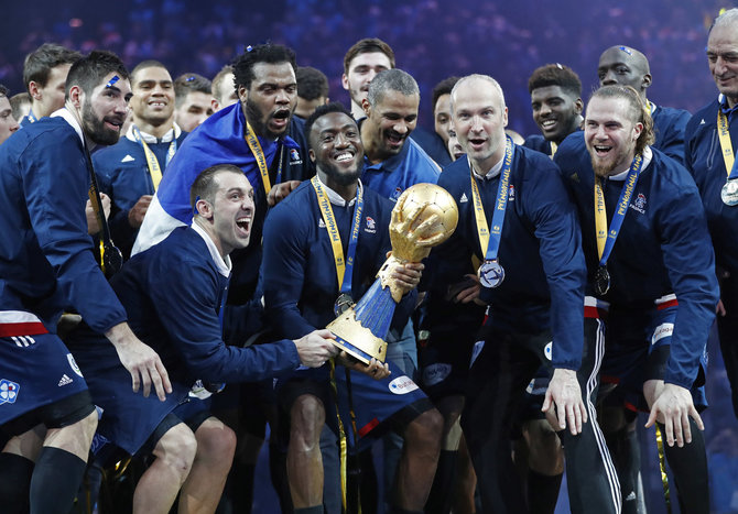 Pasaulio rankinio čempionai prancūzai