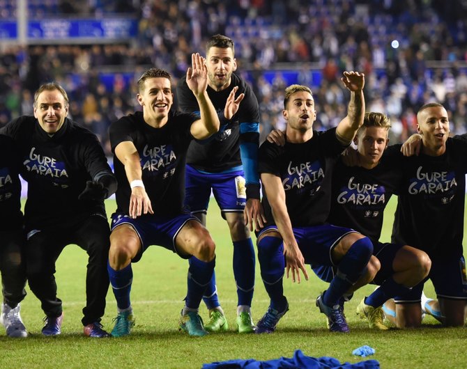 AFP/„Scanpix“ nuotr./„Deportivo Alaves“ sužaidė puikų sezoną