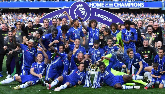 AFP/„Scanpix“ nuotr./„Chelsea“ triumfavo „Premier“ lygoje