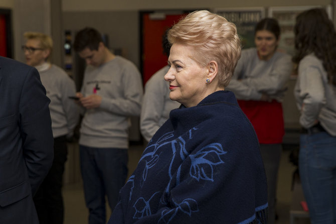 Roko Lukoševičiaus / 15min nuotr./Dalia Grybauskaitė