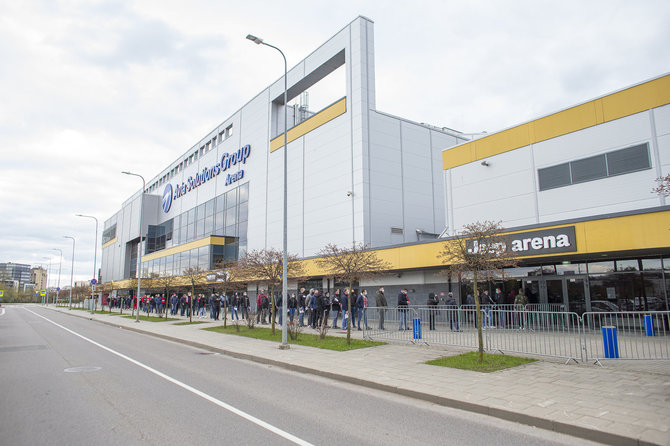 Roko Lukoševičiaus / 15min nuotr./Vilniaus „Rytas“ namų rungtynes žaidžia „Jeep“ arenoje.