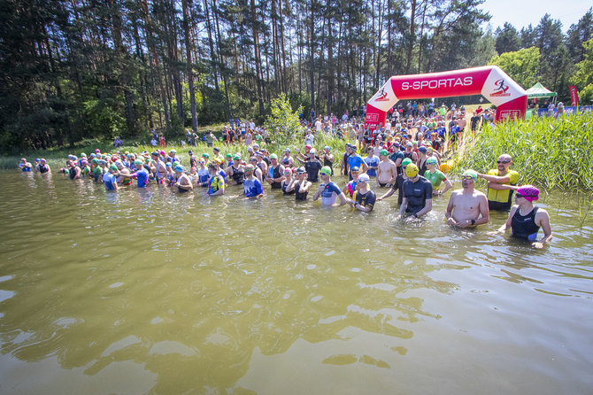 Roko Lukoševičiaus / 15min nuotr./Lietuvos triatlono taurė, Varėnos etapas