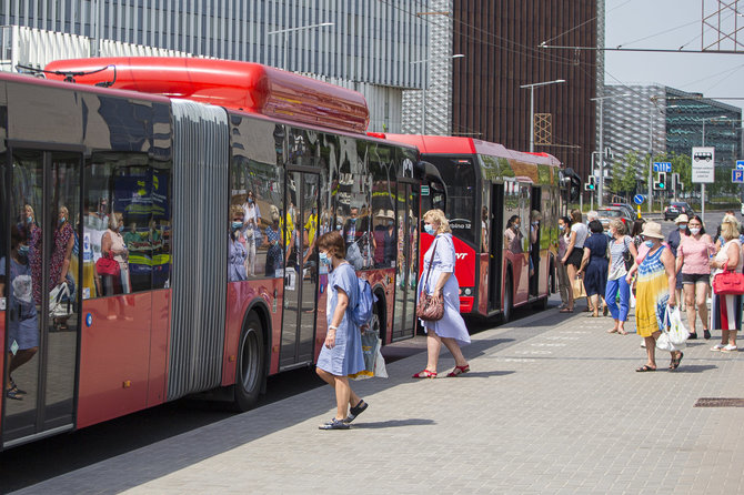 Roko Lukoševičiaus / 15min nuotr./Vilniaus viešasis transportas