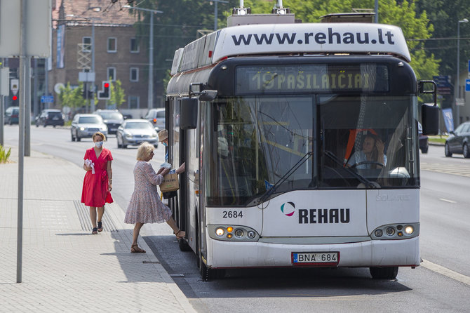 Roko Lukoševičiaus / 15min nuotr./Vilniaus viešasis transportas