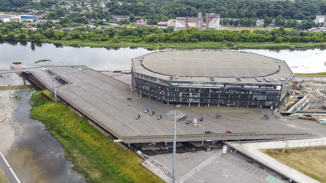 Roko Lukoševičiaus / 15min nuotr./Kauno „Žalgirio“ arena