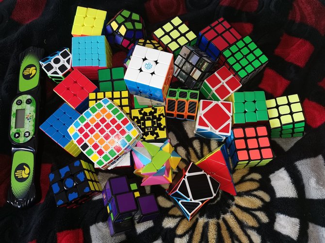 Asmeninio archyvo nuotr. /Rubiko kubai